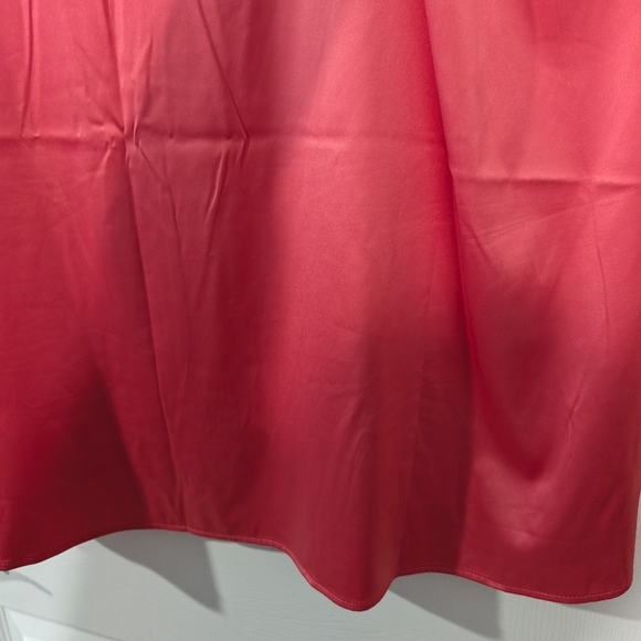 Lane Bryant Coral Pink Satin Cami Top in Size 22 - Picture 5 of 8